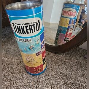 Vintage 1972 Tinkertoy The ORIGINAL Giant Engineer